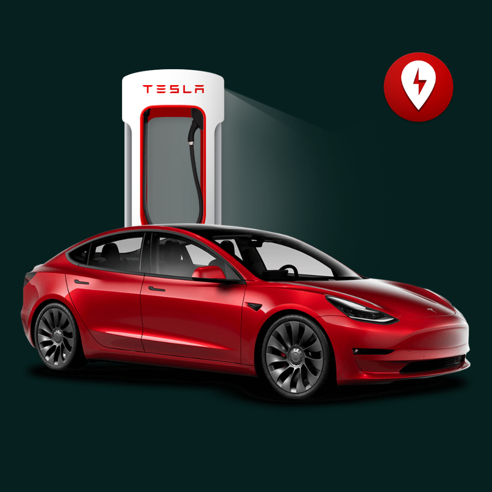 <span style="color: white;">TESLA SUPERCHARGER